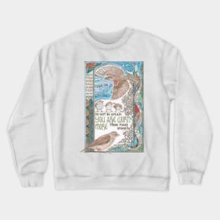 More than Many Sparrows Crewneck Sweatshirt